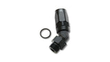 Vibrant Male -10AN 45 Degree Hose End Fitting - 1-1/6-12 Thread (12) - 24409