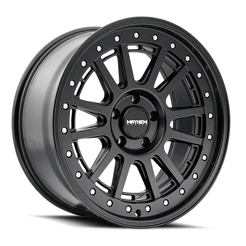 Mayhem 8305 Compass 15x7 / 5x100 BP / 15mm Offset / mm Hub Matte Black Wheel - 8305-5744MB