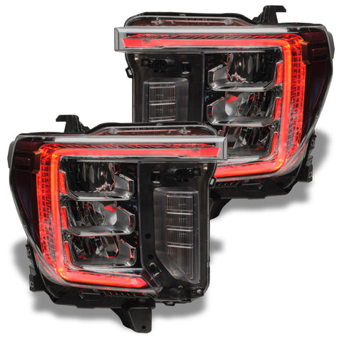 Oracle 20-21 GMC Sierra 2500/3500 HD RGB+W Headlight DRL Kit - ColorSHIFT w/o Controller - 1451-334