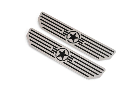 DV8 Offroad 2018-2019 Jeep Gladiator JL Rear Sill Plates - D-JL-180014-STR4