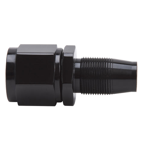 Russell Performance -8 AN Straight Hose End Without Socket - Black - 615033