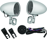 Kuryakyn Road Thunder Speaker Pods Bluetooth Audio Controller Chrome - 2712