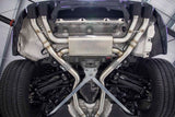 Dinan 20-25 BMW X3 M/X4 M (F97/F98) Free Flow Axleback Exhaust System - Polished Tips - D660-0086