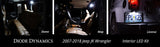 Diode Dynamics Wrangler JK 4dr Interior Kit Stage 1 - Red - DD0367