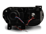 Raxiom 08-14 Dodge Challenger Dual LED Halo Projector Headlights- Black Housing (Clear Lens) - CH3684