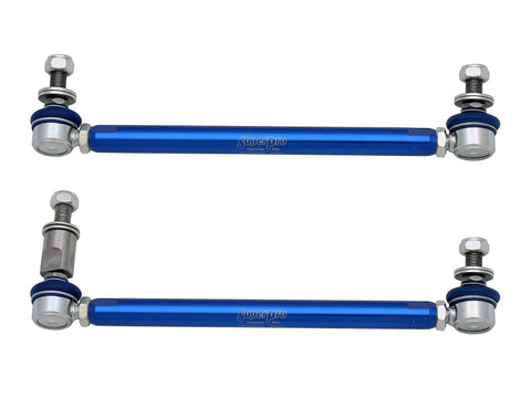 SuperPro 2015 Audi A3 Quattro Premium Front HD Adjustable End Link Set w/ DCC Adapter - TRC4301