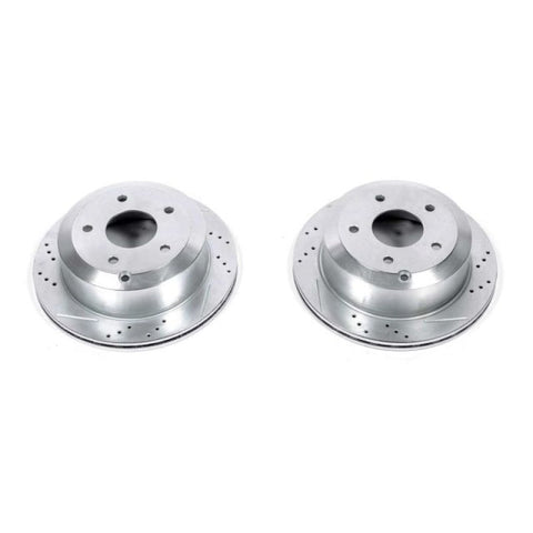Power Stop 05-06 Pontiac GTO Rear Evolution Drilled & Slotted Rotors - Pair - AR8285XPR