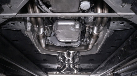 Stainless Works 2016-18 Cadillac CTS-V Sedan Headers 2in Primaries 3in Catted Leads Into X-Pipe - CTSV16HCAT