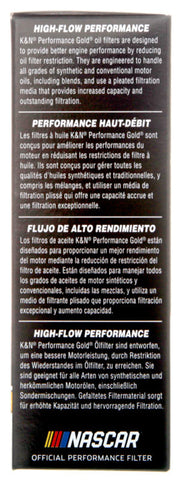 K&N Automotive Oil Filter - 14-17 Mini Cooper 1.5L L3 Gas - HP-7039