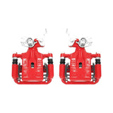Power Stop 06-12 Ford Fusion Rear Red Calipers w/Brackets - Pair - S5002