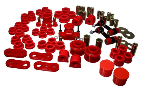 Energy Suspension 08-12 Subaru Impreza WRX Red Hyper-Flex Master Bushing Set - 19.18102R