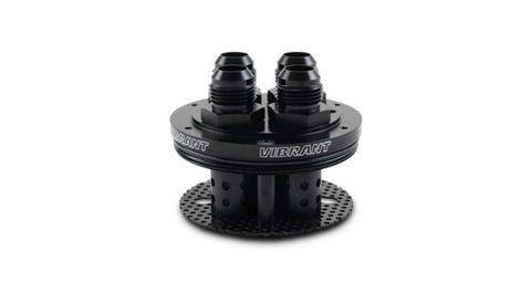 Vibrant 4-Port Catch Can Lid Assembly - 12787