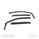 Westin 1996-2002 Toyota 4Runner Wade In-Channel Wind Deflector 4pc - Smoke - 72-88491