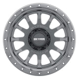 Method MR605 NV 20x10 -24mm Offset 8x6.5 121.3mm CB Gloss Titanium Wheel - MR60521080824N