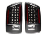 Raxiom 07-08 Dodge RAM 1500 LED Tail Lights- Blk Housing (Clear Lens) - R110152