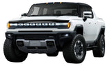 AVS 22-23 GMC Hummer EV Aeroskin Low Profile Hood Shield - Smoke - 322180