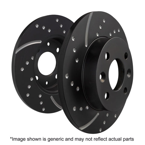 EBC 83-85 BMW 318 1.8 (E30) GD Sport Rear Rotors - GD135