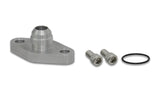 Vibrant Aluminum Oil Drain Flange w/ -10AN Male for Garrett GT3788/4088/94 /4202/94 /4508/ 4708/18 - 19877