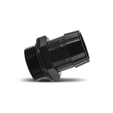 Mishimoto -16ORB to 1 1/4in. Hose Barb Aluminum Fitting - Black - MMFT-16ORB-114BK