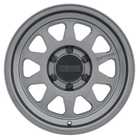 Method MR316 17x8.5 0mm Offset 6x135 87mm CB Gloss Titanium Wheel - MR31678516800
