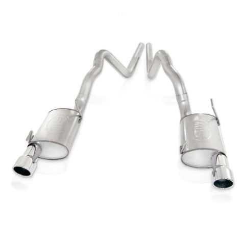 Stainless Works 2007-10 Shelby GT500 3in Catback Chambered Mufflers - M09GT