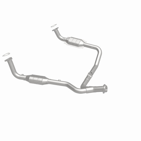 MagnaFlow DF Cat. Conv 95-99 Range Rover 4.0/4.6L GEMS Y-Pipe Assembly *NOT FOR SALE IN CALIFORNIA* - 93694
