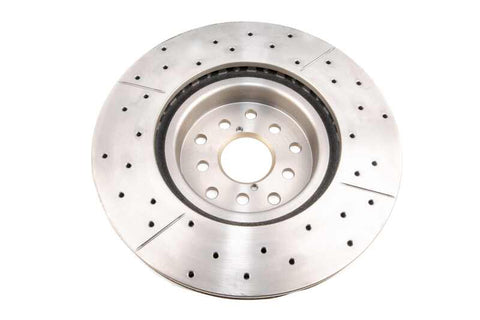 DBA 05-08 Legacy GT Front Drilled & Slotted Street Series Rotor - DBA2650X-10