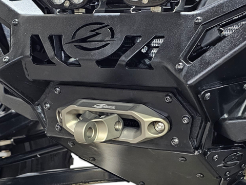 Elektric Offroad Winch Hawse Fairlead And Hook Combo Anodized Gun Metal - WFL110004
