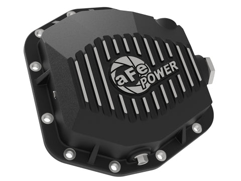aFe Pro Series Rear Differential Cover Black 2018+ Jeep Wrangler (JL) V6 3.6L (Dana M220) - 46-71000B