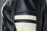 River Road Dame Vintage Leather Jacket Black Womens - Small - 094388