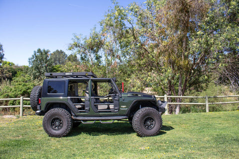 Go Rhino Jeep 07-18 Wrangler JK/ JKU Trailline Replacement Front Tube Door - 572501