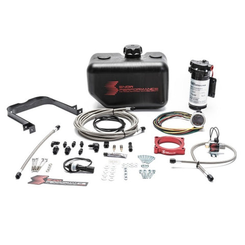 Snow Performance 11-17 Mustang Stg 2 Boost Cooler F/I Water Injection Kit (SS Braid Line & 4AN) - SNO-2132-BRD