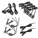 Oracle 15-21 Dodge Charger RGB+W Headlight DRL Upgrade Kit - ColorSHIFT+W - 2394-339