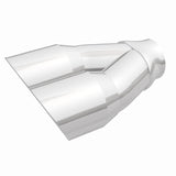 MagnaFlow Double Wall 3in Dual Round Polished Tip 2.25in Inlet - 35226