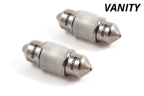 Diode Dynamics 29mm HP6 LED Bulb - Amber (Pair) - DD0288P