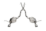 Corsa 2011-21 Jeep Grand Cherokee Xtreme 2.5in Cat-Back Dual Rear Exit w/ Single 4.5in Polished Tips - 21187