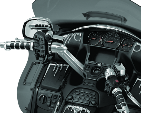 Kuryakyn Handlebar Top Cover 01-17 GL1800 Chrome - 3747