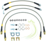 StopTech 12-14 Ford Raptor Stainless Steel Rear Brake Lines - 950.61516