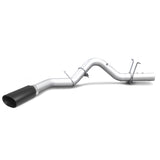 Banks Power 17+ GM Duramax L5P 2500/3500 Monster Exhaust System - SS Single Exhaust w/ Black Tip - 48947-B