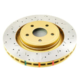 DBA 06-10 Jeep Grand Cherokee SRT-8 360mm Dia Front Drilled & Slotted T3 4000 Series Rotor - 42532XS