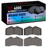DFC 86-98 Porsche 968 Front/Rear 4000 Hybridynamic Brake Pads - 4000-0609-00