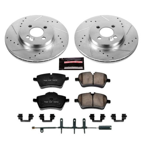Power Stop 07-08 Mini Cooper Front Z23 Evolution Sport Brake Kit - K5784
