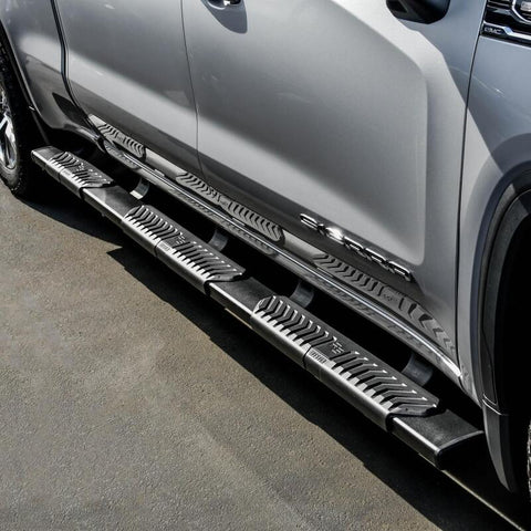 Westin 2019 Chevrolet Silverado/Sierra 1500 Crew Cab (6.5ft) R5 Modular Nerf Step Bars - Black - 28-534695