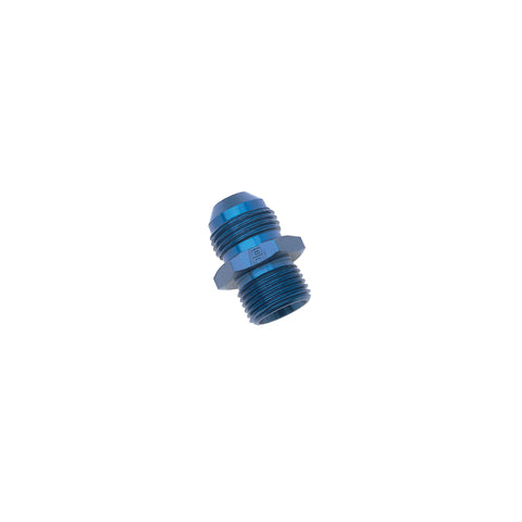 Russell Performance -6 AN Flare to 10mm x 1.25 Metric Thread Adapter (Blue) - 670460