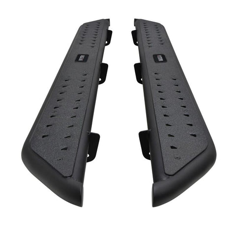 Westin 14-18 Chevrolet/GMC Silv/Seirra 1500 Double Cab Outlaw Nerf Step Bars - Textured Black - 58-53715