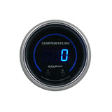 Autometer 52.4mm Black Switchable 60-340 Degrees F / 40-170 Degrees C Cobalt Elite Digital Gauge - 6754-CB