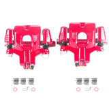 Power Stop 00-04 Toyota Avalon Rear Red Calipers w/Brackets - Pair - S2598
