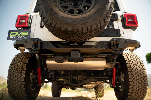 DV8 Offroad 2018 Jeep Wrangler JL FS-15 Series Rear Bumper - RBJL-11