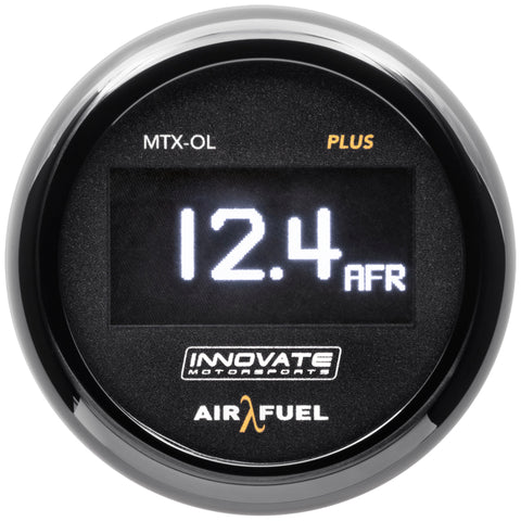 Innovate MTX-OL PLUS Wideband Digital Air/Fuel Ratio OLED Gauge Kit 3ft w/O2 Sensor - 39360