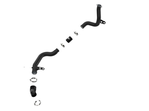 aFe 22-23 Hyundai Kona N L4 2.0L (t) BladeRunner 2-1/4in to 2-1/2in Aluminum Hot Charge Pipe - Black - 46-20628-B